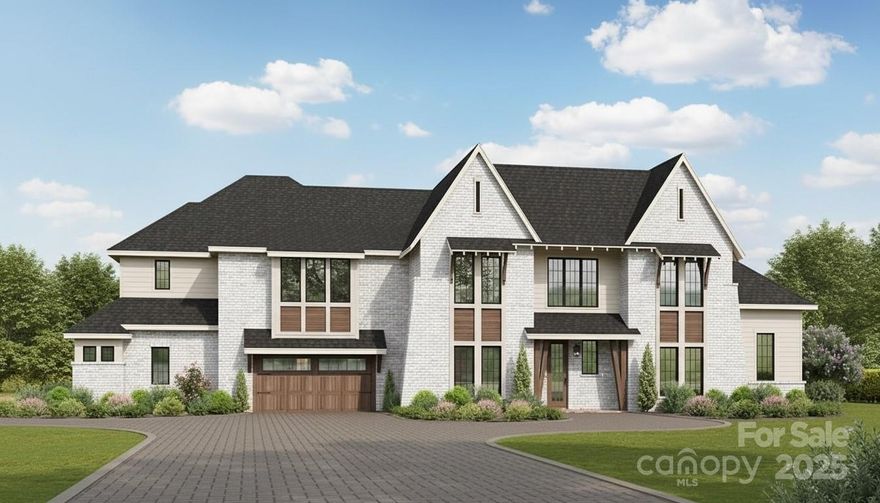 Renderings are for a proposed duet by KEEN Building Co that are both 4129 sq ft, 5 bedrooms, 5.5 baths, and cost of construction would be $1,548,375 plus the cost of the land. 

With the new zoning ordinance passed on June 1, 2023 you are allowed to build two single-family homes on this lot or a triplex since it's a corner lot. You could also rezone this lot to allow you to build a quad or two duplexes. A title check was run so there are no restrictions on subdividing this lot and there is also an updated land and topography survey attached.