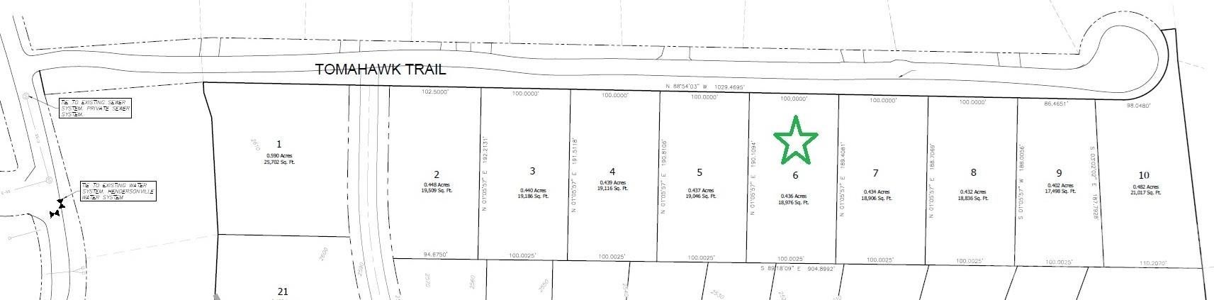 Lot 5 Tomahawk Trail