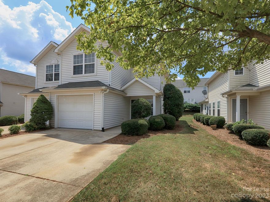 JUST REDUCED, WON'T LAST LONG 3 Bedroom/2.5 Bath attached cluster home with 1 car garage located off Brawley School Road near Lake Norman Elementary.  Stainless refrigerator, Stainless stove, microwave, disposal, dishwasher and granite counter tops. Private patio & yard. Small/medium indoor pets allowed with some breed restrictions (additional fees apply). Short term leases available at higher rate.