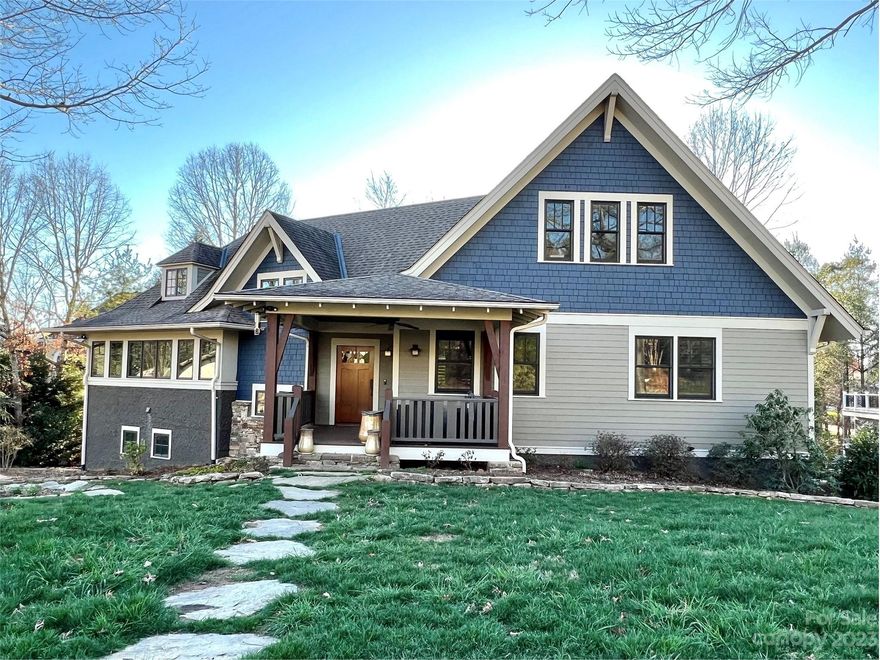 Beautiful, immaculately maintained Arts & Crafts style custom home with finished lower level located on a quiet cul du sac.  So many incredible features and upgrades. Open main level living with fire place. Master suite on main with it's own peaceful, private balcony - perfect for coffee in the morning or tea in the afternoon!  Spacious Chef's kitchen complete with AGA 4 Oven Range and a spacious mudroom, laundry room and keeping room area perfectly located right off the kitchen. Wonderful outdoor living with a screen porch opening to the back deck area, lower level deck and a stone path to a quaint fire feature area looking out over the woods and trail. Quick access to the trail system which leads to the pool, park and Town Square with its wonderful shops & restaurants.