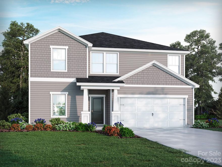 Brand new, energy-efficient home available by Mar 2024! Sip your coffee from the Chatham's charming back patio. Inside, versatile flex spaces allow you to customize the main level to fit your needs. The impressive primary suite boasts dual sinks and a large walk-in closet. Harper Landing offers energy-efficient, ranch and two-story single-family homes from the $300s. Located on Highway 27, homeowners enjoy easy access to shopping, dining and entertainment available in Downtown Stanley and Mt. Holly. Floorplans vary from three to five bedrooms and include spacious great rooms and flex spaces. The community's amenities include a swimming pool and cabana. Join the interest list to stay updated on Harper Landing.  Each of our homes is built with innovative, energy-efficient features designed to help you enjoy more savings, better health, real comfort and peace of mind.