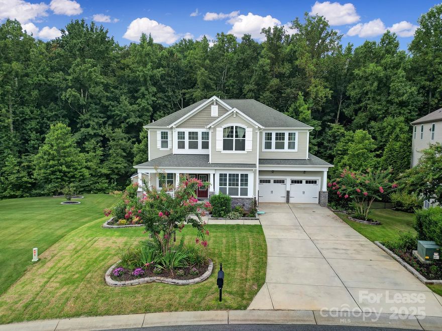 Welcome to this truly unique four bed, three and a half bath home located in the desirable Shelly Woods subdivision of Indian Land! This home boasts a spacious kitchen equipped with granite countertops, stainless steel appliances, a double oven, gas stove, and a convenient island for extra prep space. The finished basement is a true gem, featuring a full bathroom and a wet bar complete with a fridge and wine cooler. The large primary bedroom is a retreat with trey ceilings, a spacious closet, and an en-suite bathroom with a dual sink and separate tub and shower. For those who work from home, there's a dedicated office space. The fully fenced backyard is an oasis with a pool and shed for extra storage. The best part? Pool maintenance is provided by the owner, so you can enjoy your summer days without the hassle. This home truly has it all!
