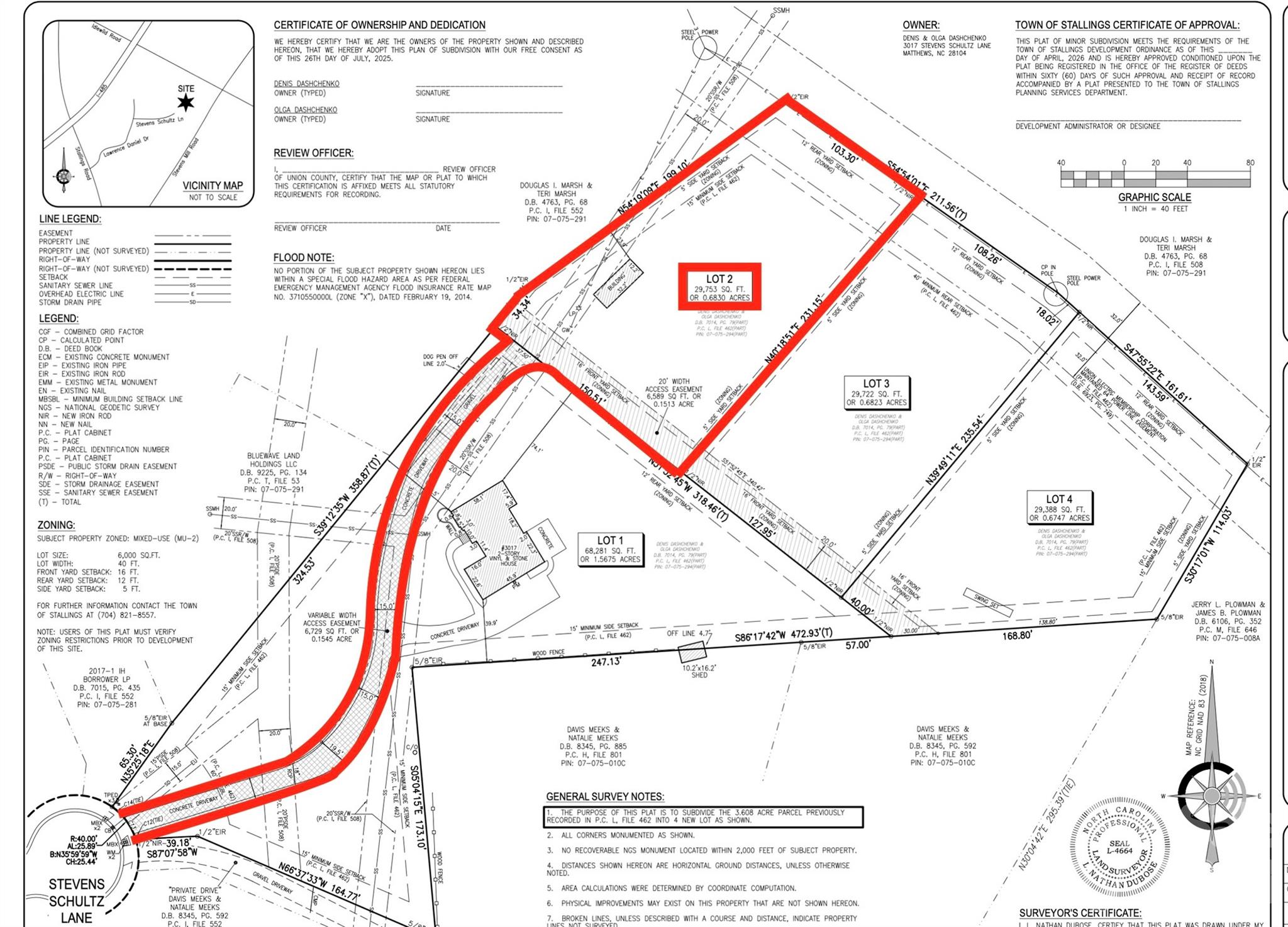 3017 Stevens Schultz Lane Lot 2