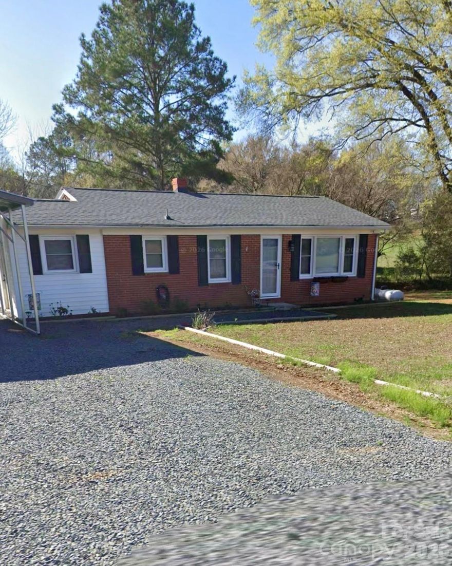 Positioned beautifully in the southern part of Stanly County, this well-kept two bed one bath home has tons of potential, and so much to offer. Whether you are looking for an investment property, first home, or just desire a change of scenery, this one could be for you. This home has undergone many renovations over the previous years. Roof was replaced in 2024, heat and air, and water heater were all replaced in recent years, as well as many interior updates. Owners are still occupying this property and are selling contingently on purchasing a different property. Personal items are still within the house and on the property, some listing images may be digitally edited removing said personal items from the photograph. Some listing photos are AI images, as if the house were vacant. Owners intend to take the car shed, and all appliances with them when they move, including the fridge, oven, microwave, dishwasher, washer and dryer.
