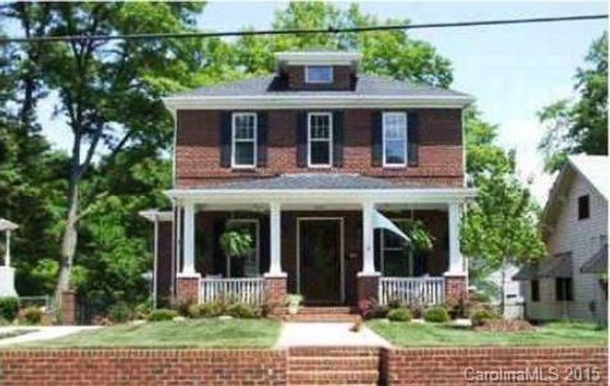 Traditional, full brick home with all the works. Home features an open yet classic floor plan with soaring ceilings, extensive moldings, and hardwoods throughout. Custom kitchen with abundant storage and tiled baths. Large rooms and front and rear covered porches are perfect for entertaining. Two car detached garage, fenced and irrigated yard, and professional landscaping.
