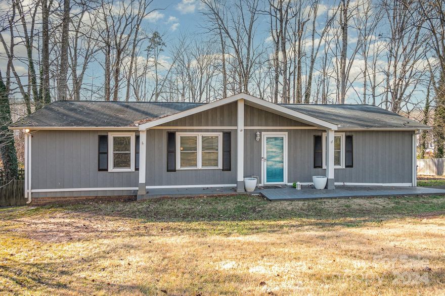 This stunning home features a beautifully designed master bedroom with an updated shower and stylish barn door added. The spacious closet is perfect for storage and organization, while the master bathroom boasts a shower upgrade with elegant tile and a dual vanity. The living room is adorned with LPV flooring, adding a modern and sleek touch to the space. The kitchen features tile flooring and comes equipped with a dishwasher, refrigerator, microwave, and smooth top stove. The convenient laundry area is located off the kitchen. A sunroom provides a relaxing space that opens up to the outside, with LPV flooring adding a touch of elegance to the area. The fenced backyard and storage closet outside offer both privacy and practicality. Bedroom 2 features a spacious closet and LPV flooring, while Bedroom 3 offers two closets and LPV flooring as well. Two coat closets add extra storage and convenience to the property. This gem is truly a combination of luxury and practicality.