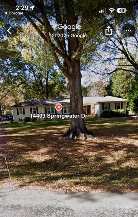 14409 Springwater Drive Matthews NC 28105