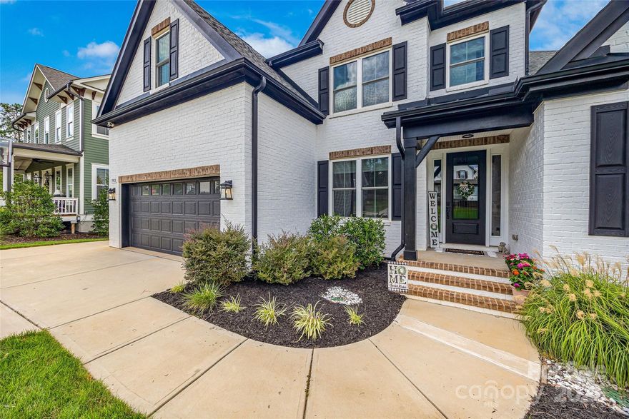 Take a look at this gorgeous home in highly sought after Nims Village!  The owners made enhancements to this home that you won't find anywhere else in the community.  First, there is a salt water, gunite pool with not only a heater, but also a chiller!  On those hot Carolina days when most pools feel like bath water, you can enjoy a cool water experience.  Also, the 2nd level offers a large bonus room with french doors leading to an upper deck overlooking the backyard and pool area plus stairs that lead down to the pool.  It is plumbed for a wet bar as well.  The 3 additional bedrooms provide lots of space upstairs.  On the main level you will find a beautifully upgraded kitchen, open to the large family and morning rooms that leads to the covered porch.  New shops and restaurants continue to open in this part of Fort Mill, making it a very convenient and attractive area to enjoy life.