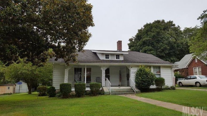 Great charmer with character in downtown Lincolnton. 2 bedroom, 2 bath, over 1700 SF with 2nd living area that could be converted to 3rd bedroom already has closet, plus small office/bonus area. Gas heat and gas water heater only 2 years old, plumbing has been updated to PVC. Single attached carport. Fireplace in living room. Added attic insulation for low utilities. Mostly hardwoods with some vinyl in kitchen, laundry, baths.