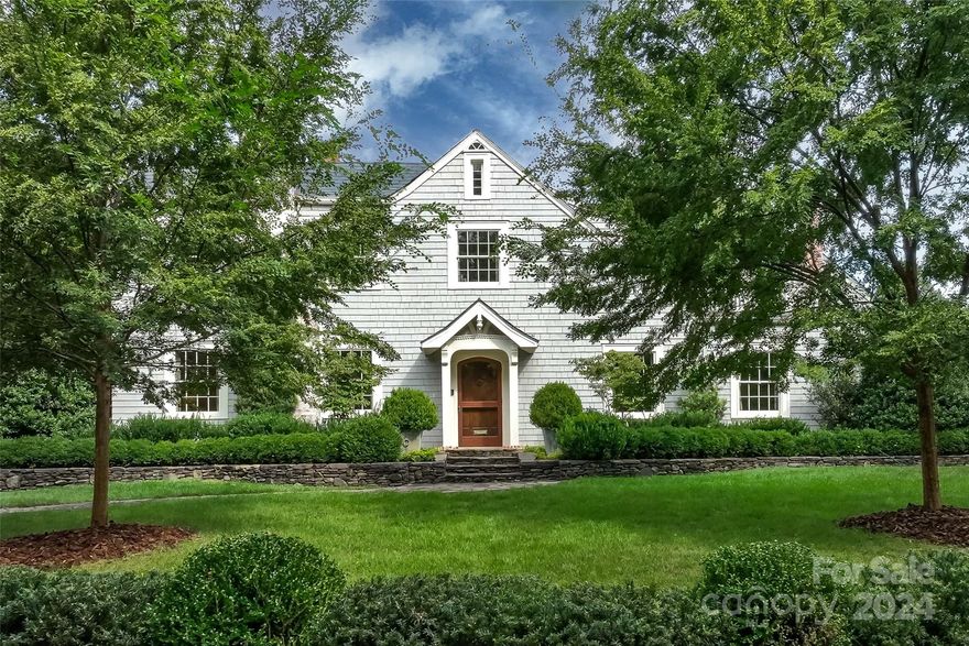 With it’s amazing location in the heart of Myers Park, this home has 4 Bedrms/3 Full bths & 2 half bths, convenient to Freedom Park, Uptown, Dilworth, “Bootie Loop”, & both the main Novant & Atrium hospitals. Walk thru the front door, you immediately feel the old Charlotte charm in the details of the formal spaces: Living rm, Dining rm, Parlor & Great Room. The gorgeous updated open living area w beautiful modern gourmet kitchen, a keeping room w built-in wet bar area & brkfst area. Handsome french doors open to outdoor dining area, cozy patio w fountain, seating area & to a yard that is a gardener’s paradise w a rose garden & gorgeous, private salt-water pool. Back inside, there is a convenient 1st flr primary suite w luxurious bth. Upstairs is the additional 2nd floor primary suite w an ensuite study & bathrm. 2 other cozy bedrms & hall bath complete the upstairs. Home features extensive moldings, solid wood doors & hardwood floors throughout the main level & most of 2nd floor.