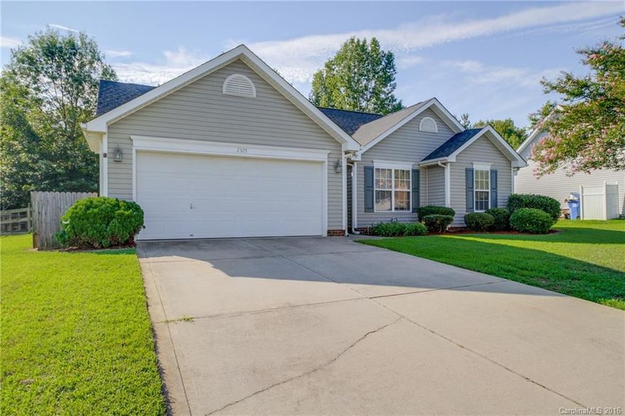 Beautiful maintenance free vinyl Ranch home with 2 car garage. Open floor-plan great for entertaining. Split bedrooms. Fireplace in large great room. Enjoy your morning coffee while sitting on your large deck overlooking fenced backyard. Storage building for all your things. Union county taxes and great schools!!!