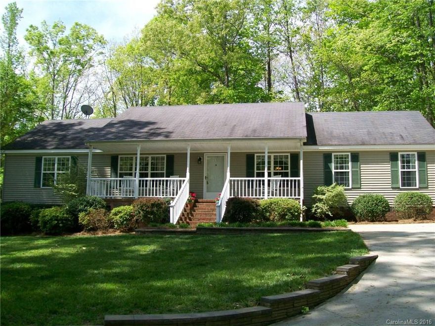 Bring everyone, even your in laws.. Wonderful 3 Bedroom 2 Bath modular home nestled on 3.46 acres. Plenty of room to roam. Finished basement with workshop. Man Cave/ In law quarters. 16 x 32 in ground pool. Covered screened back porch. Manicured lawn, pasture and woods. Nice covered picnic area with fire pit. Rambling brook, shooting range. A must see.