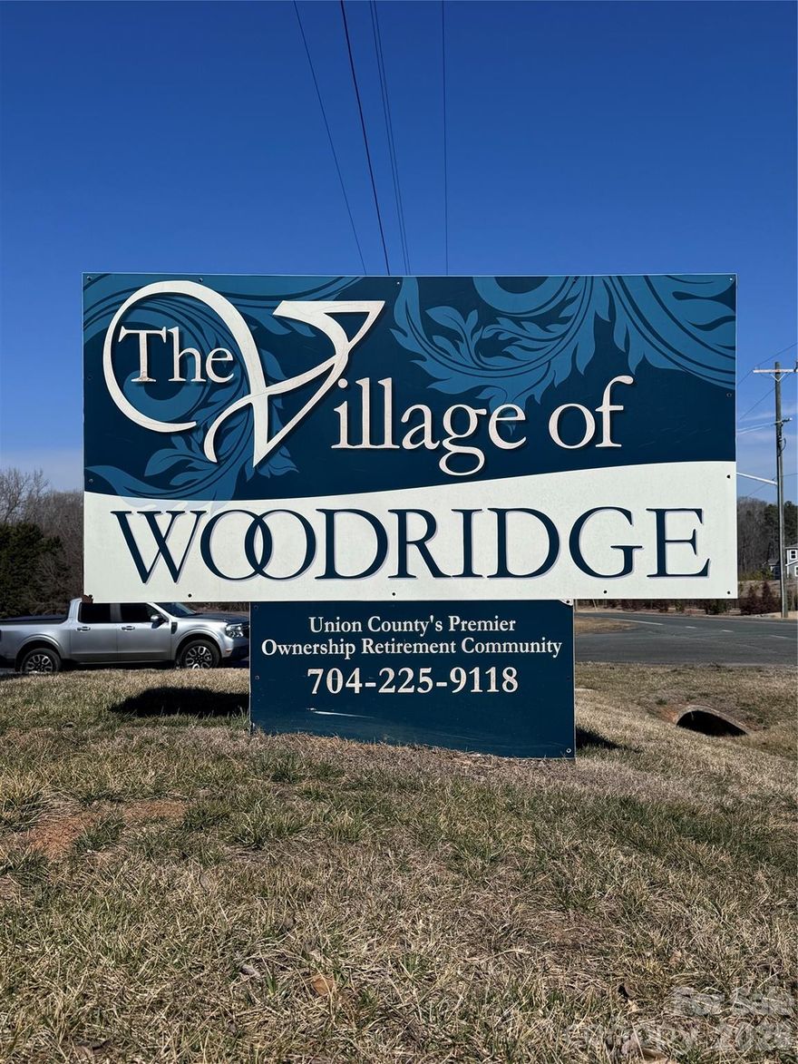 There’s much to appreciate about the Village of Woodridge. If the idea of “no exterior maintenance” appeals to you, you’ll really enjoy this neighborhood. The atmosphere here is relaxed and welcoming. The setting is cozy, yet spacious and well maintained. The location is close to all that Monroe can offer. This Home is a great example of what the community has to offer. The back patio overlooks green space and trees, creating a natural backdrop. The front porch feels inviting and friendly. Inside, the layout is spacious and thoughtfully designed, with two bedrooms and two full baths separated by the living room, kitchen, dining area, and a second living space. New AC & Furnace installed in August 2025. The streets are privately maintained and have just been recently repaved. 
The Great House, is host to the office, secure mail boxes and all sorts of scheduled activities.
Make a point to plan a visit to tour this home and the cozy little enclave that is The Village of Woodridge.