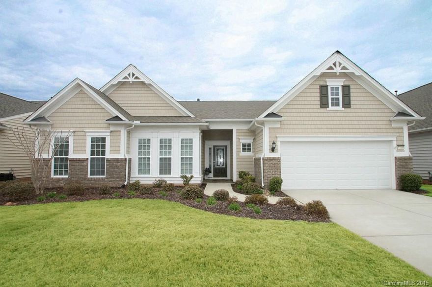 Crestwood Meadow with Screened Porch, Paver Patio, & Lake Views! 5” Hardwoods in Living Areas! Spacious Great Room w/ Fireplace & Solar Light. Gourmet Kitchen w/ Stainless Appliances, Granite Counters, Backsplash, Built In Desk, Island, & Nook. Formal Dining Room w/ Tray Ceiling. Screened Porch Leads to Large Paver Patio w/ Breathtaking Lake Views! Owner’s Suite & Private Bath w/ Dual Sinks & Oversized Walk-In Closet. Office w/ Additional Living Space. 2-Car Garage w/ Epoxy Flooring. 55+ Comm.