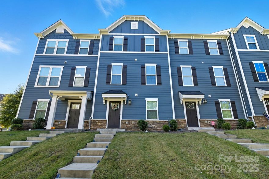 This three-level townhouse is available for rent starting mid to late October 2025. Located in a desirable Charlotte neighborhood with good schools, this beautifully maintained home features three bedrooms, two full baths, and two half baths. It is also conveniently close to shops and restaurants. Please note that furniture and decor are not included.