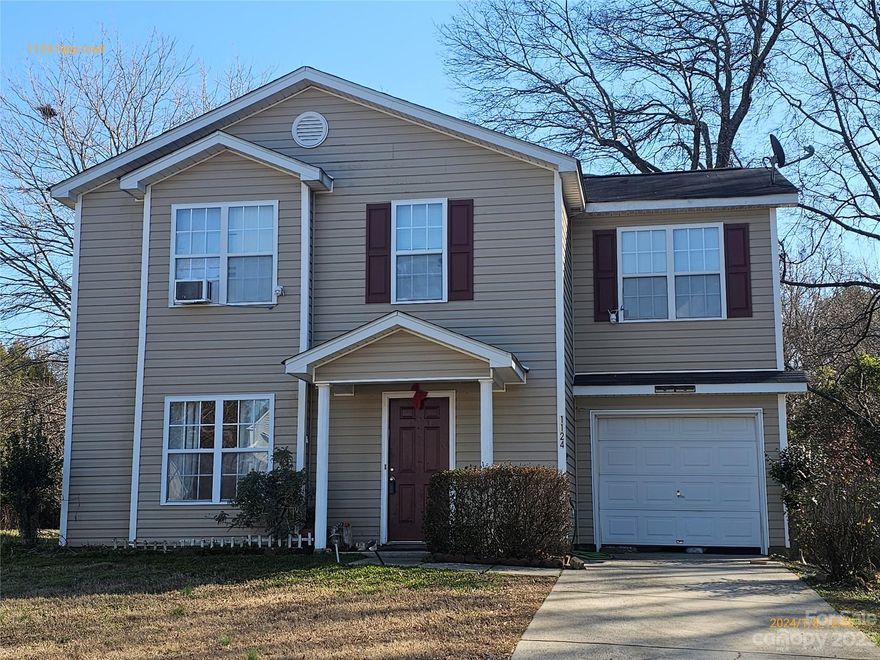 Cozy 2 story with large fenced in yard and huge detached garage/ workshop in back yard. 1 car attached garage and 4 bedrooms upstairs.  This property is being sold under the supervision of the Mecklenburg County Clerks office. It is sold as is and with free and clear title.  Please contact your REALTOR today for more information.  Listing agent does not do any dual agency.