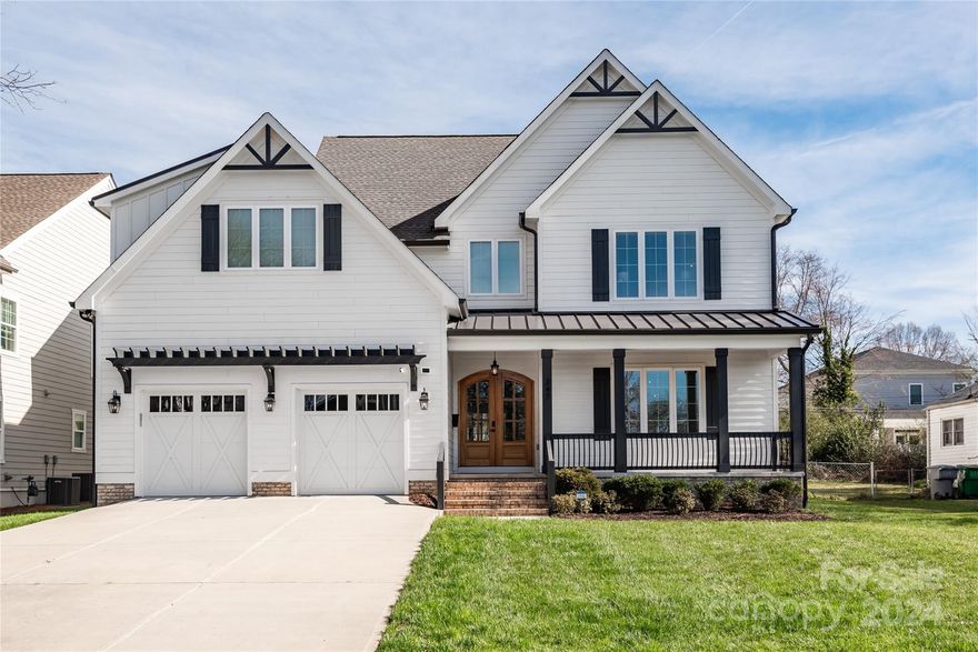 Owner’s loss is your gain! Relocation plans changed; Owner only stayed here 1 week a quarter. This stunning home looks and feels new. You enter into a wide, bright entry hall leading to a wonderful gathering area with bar w/wine cooler, family room w/fireplace and access to the screened porch, Chef’s kitchen w/LARGE island and dining area w/french doors to the rear patio. The main level includes a large paneled study, the primary bedroom (w/cathedral ceiling, ensuite bath and custom walk-in closet), half bath and laundry w/drop zone. 
Upstairs includes family room w/bar area (sink, dishwasher, beverage cooler), 4 large bedrooms, 3 full baths and second laundry room. Hardwoods throughout most of the home.
The outdoor areas include an inviting front porch, rear screened porch, paver patio, cooking area w/ grill and refrigerator. The fenced, flat rear yard is perfect for a pool! Note the encapsulated crawl space, tankless water heater and two 18 seer multi-zoned HVAC units - A must see!