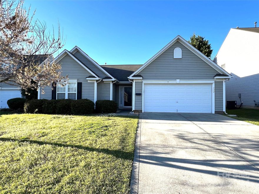 Wonderful home convenient to Historic Downtown Mount Holly!  Spacious and airy, this home will meet the needs of most any family.   Large owners suite with sitting area and huge walk in closet.  En suite bath allows just the privacy you desire.  Spacious kitchen with pantry, dishwasher, and eat on bar.  Two additional bedrooms share a hall bath.  Beautiful sun room and concrete rear patio will give you the perfect area for entertaining or just enjoying the beautiful sunshine in private!  This home is ready for your creative ideas! Two car garage and outdoor storage building. Home being sold AS IS.   Take a look today!