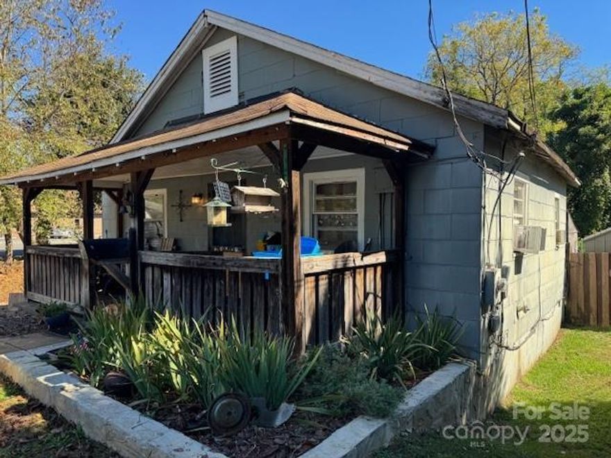 Investor Special! Take advantage of this 2 bed, 1 bath fixer-upper located in the heart of downtown Morganton. Whether you're a seasoned investor or a handy homeowner, this property offers incredible potential. Enjoy a spacious backyard, perfect for entertaining, expansion, or creating your own private retreat. With its prime location just minutes from shops, dining, and entertainment.  Sold as-is, bring your vision and make it your own!