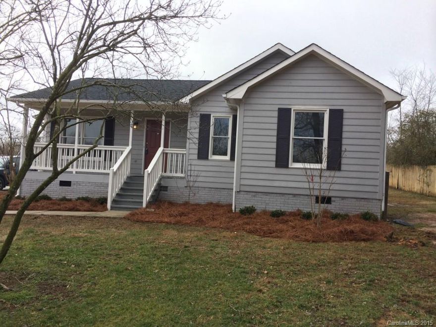 ALMOST EVERYTHING IS BRAND NEW!  Complete Renovation! NEW 30 yr arch shingle roof on house and garage! Fresh paint inside and out!  NEW Kitchen Cabinets, countertops, stainless appliances, undermount stainless sink, hanging light fixture, pendant fixtures, hardware... New hardwood flooring and lighting in Great Room, Kitchen, Hallway...New carpet and lighting in Bedrooms...New cabinetsm lighting and tile in Bathrooms...New A/C Condenser, New Water Heater... Oversize 1 car garage!!  USDA!