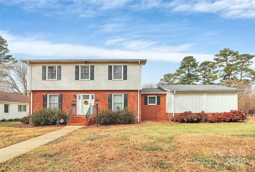 Back on the market after previous buyer termination — a great opportunity for buyers who missed it the first time.

Welcome to this beautifully updated 3-bedroom, 2.5-bath home located in the desirable Gardner Park/Sedgefield area of Gastonia. Offering approximately 2,013 square feet of thoughtfully designed living space, this home combines modern updates with a comfortable and functional layout ideal for today’s lifestyle.

Step inside to find fresh paint throughout and brand-new hardwood floors extending across the main living areas and up the staircase, creating a bright and welcoming atmosphere. Upstairs, the original hardwood floors have been refreshed, preserving their character while enhancing the overall appeal of the home.

The recently remodeled kitchen serves as the heart of the home, featuring an updated design, under-cabinet lighting, and a generous workspace perfect for both everyday living and entertaining. The kitchen flows naturally into the surrounding living spaces, creating an inviting environment for gathering with family and friends.

The spacious layout includes well-sized bedrooms and a comfortable primary suite with a private bath. Additional bedrooms provide flexible space for guests, a home office, or hobbies, while the 2.5 bathrooms are conveniently positioned to serve both residents and visitors.

Outside, the large backyard offers plenty of space for relaxing, entertaining, or outdoor activities. A charming brick fence adds character and separation to the yard, and the included storage building provides convenient additional storage.

Situated in the established Gardner Park area, the home offers easy access to shopping, dining, schools, and major commuting routes. With its combination of fresh updates, hardwood flooring on both levels, a remodeled kitchen, and a spacious outdoor setting, 2468 Shaw Avenue presents an excellent opportunity for buyers seeking a move-in-ready home in Gastonia.