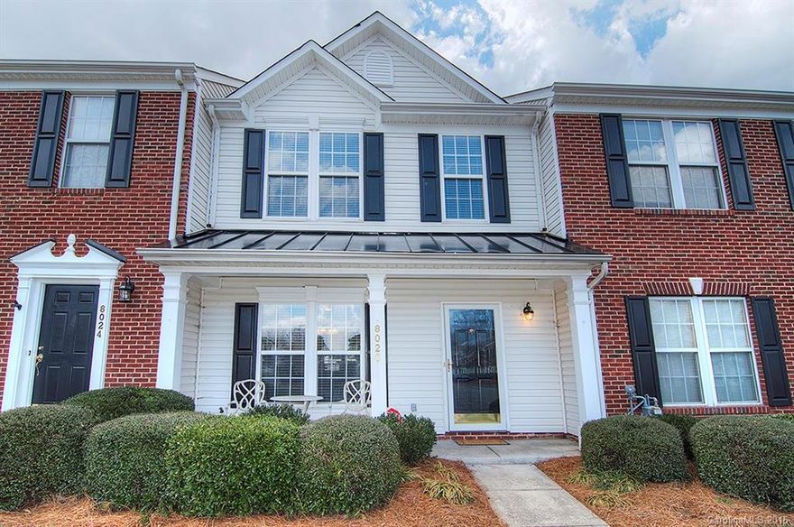 MULTIPLE OFFERS You will fall in love with this amazing FHA approved two bedroom townhouse with its own private backyard. Located near Matthews, Indian Trail, Stallings, Weddington, and 485! The home includes new carpet, new paint, new tile, & new sod outside.  The master bedroom has a large walk in closet for plenty of storage.  The second bedroom is very spacious. There are two full baths on the second level and a half bath on the main floor. The open floor plan is great for entertaining.