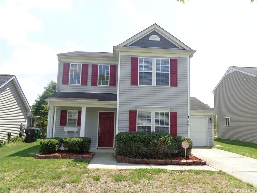 This lovely house has hardwood floors, a dining area, a loft as a bonus room, and a fireplace in the great room. The master suite has a walk in closet with master bathroom that has an over sized tub. The laundry room is located on the 2nd floor and there Is an awesome covered patio for entertaining in any weather. This home is a must see and is move in ready!