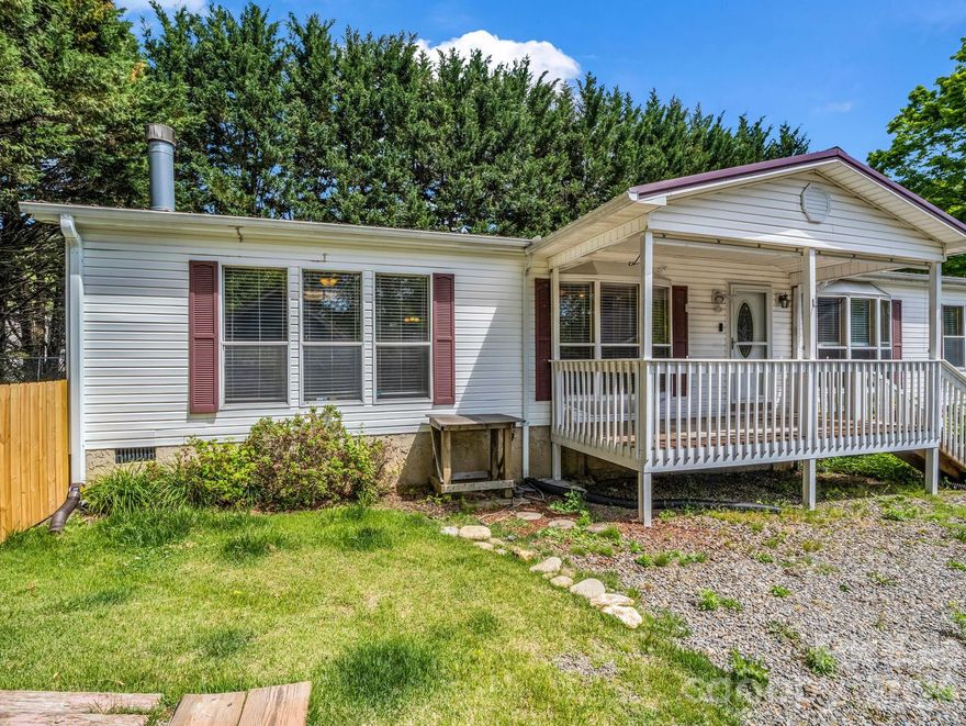 Located in the heart of Black Mountain, NC, 213 Old State Ten Road offers a rare opportunity for affordable homeownership in a highly desirable mountain community. This prime location is less than a mile from downtown, and just over a half mile from Black Mountain Elementary and Primary Schools. At 1,805 square feet, this property is impressively large for a manufactured home, providing a level of space and comfort often reserved for traditional site-built residences. The open floor plan is designed for modern living, featuring multiple living spaces that offer flexibility for a home office, media room, or play area.

A standout feature of this property is its exceptional value. Priced at an attractive $193 per square foot, it represents a budget-friendly alternative to the rising home costs in Buncombe County. For those looking for an investment, the home offers significant rental potential, catering to the strong demand for housing in the Asheville region.

The exterior is just as functional as the interior. Situated at the end of a cul-de-sac, you will enjoy a level of privacy that is hard to find. The home sits on a rare flat yard with a fenced yard, making it perfect for pets or gardening. Low-maintenance materials ensure you spend more time enjoying the mountains and less time on upkeep, and the included storage shed provides plenty of room for tools and outdoor gear.

Whether you are a first-time buyer seeking affordability or an investor looking for a high-potential rental, this spacious and well-located home is a must-see in one of Western North Carolina's most sought-after towns.