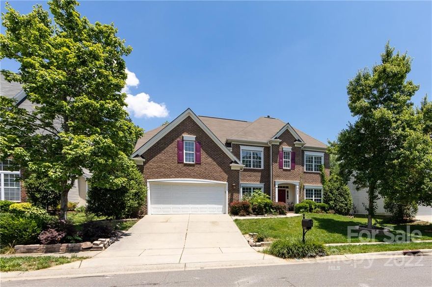 "Welcome to your beautiful home in Berewick! This home features  Irrigation systems in both the front and back yards. Step inside and you’ll find gorgeous hardwoods running throughout the downstairs living spaces. Enjoy working in your dedicated office space with french doors off the foyer. The dining room with Butler’s pantry is also off the foyer! Beautiful granite counter-tops in the kitchen, plenty of space for prep work with a great sized island; the eat-in breakfast area is a great place to entertain. Guest bed on main level with a full bathroom. Upstairs the master suite with his and her closets! No carpet anywhere! Spacious secondary bedrooms and large bonus room with barn door. Enjoy evenings on your deck with built-in gazebo. You’re going to love Berewick and all of the amenities-- walking trails, gym, playgrounds, volleyball court, 2 pools & MORE! Close to shopping, grocery & dining!"