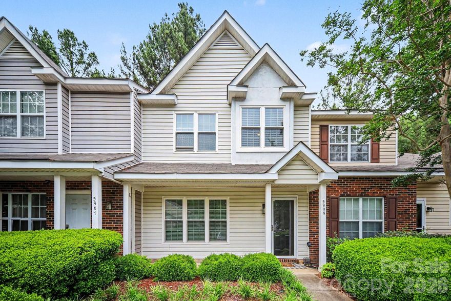This turn-key townhome features a complete interior refresh, including designer light fixtures, fresh neutral paint, and premium updated flooring throughout. The heart of the home is the remodeled kitchen, complete with upgraded countertops, a stylish backsplash, and stainless steel appliances. Bathrooms have been tastefully updated, and the primary suite offers ample storage with ample walk-in closets.

Step outside to your private oasis: a fenced patio with stone pavers, ideal for weekend entertaining.
