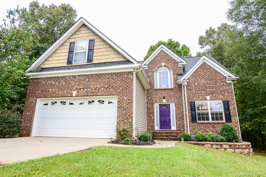 Gorgeous home with plenty of upgrades! Large master bedroom on main, formal dining room, entry foyer, granite in kitchen w/ stainless appliances, spacious family room with cathedral ceiling, gas fireplace, upstairs features, three addtl bedrooms and a loft upstairs. Great location with large yard- tree lined backyard. Deck for entertaining. Trees surround both sides of home for privacy.