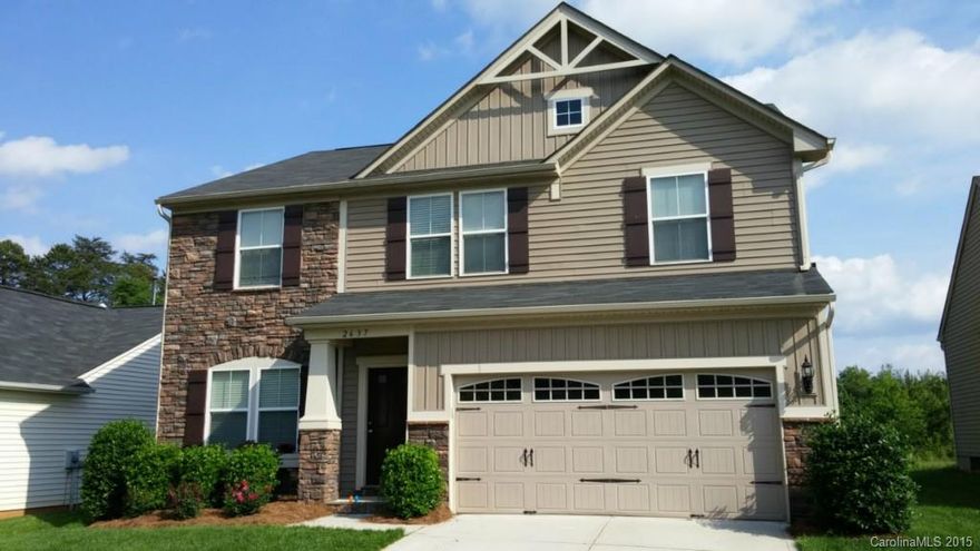 Open floorplan. Front Foyer, Study, Dining Room, & Great Room with fireplace. A spacious Kitchen w/Dinette, maple cabinets, & breakfast bar. Family entry w/storage closet & powder rm.  The 2-car garage has overhead storage area. 2 Large bedrooms and Owner’s suite, large loft, 2 baths, along with a coveted 2nd fl Laundry Rm & linen closet. Owner’s Suite features 2 huge walk-ins, double bowl vanity, soaking tub & glass shower. Private backwooded lot with beautiful lawn, irrigation & patio