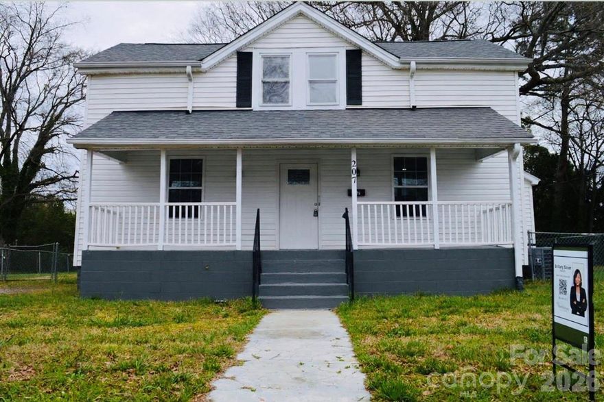 This beautifully renovated 4-bedroom, 3-bath residence offers the perfect blend of charm, comfort, and convenience. Move-in ready and thoughtfully updated, this home features spacious living areas, modern finishes, and plenty of room for family and guests. Enjoy relaxing on the welcoming front porch or entertaining in the fully fenced backyard—perfect for pets, gatherings, or simply enjoying the outdoors. With four generously sized bedrooms and three full bathrooms, this home offers flexibility for growing families or guest accommodations. Located just minutes from Downtown Gaffney, you’ll love the easy access to popular restaurants and shopping. Whether you're searching for your first home or your forever home, this property is what you've been waiting for.

Don’t miss your opportunity to make this beautiful home yours!

The Shared information is deemed reliable but not guaranteed. Buyer and buyer’s agent to verify all information.