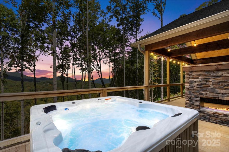 Introducing a new luxury listing with amazing views and an open floor plan designed for modern living. This exquisite home features 3 spacious bedrooms, each with its own private bathroom, offering ultimate comfort.

Most of the living space is situated on the main floor, highlighted by a beautiful stone fireplace that adds warmth and charm to the living area. The custom kitchen is a chef's dream, complete with sleek quartz countertops and top-of-the-line Bosch appliances. The primary bedroom is a true retreat, boasting stunning ceiling beams and breathtaking views.

A custom spiral staircase leads to an upper loft, perfect as a bonus room or versatile family space. The covered deck offers a serene spot for entertaining. Listed as an Airbnb, the cabin will feature luxury furniture, a hot tub, and be sold fully furnished, ready for immediate enjoyment or rental.

No storm damage 

Don't miss the chance to own this exceptional home that combines modern luxury with natural beauty.