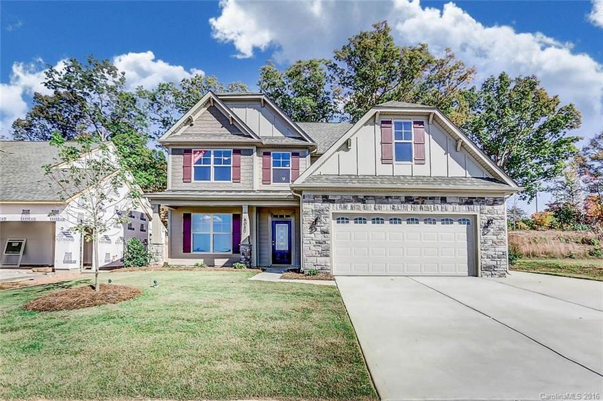 Gorgeous home with tons of space! Second floor has media room for entertaining & the main floor showcases a bright, cheery sunroom! Upgraded light & plumbing fixtures, crown molding, iron rail and pickets, tiled master shower, upgraded flooring! Designer Kitchen includes upgraded maple cabinets, hardware, granite, backsplash and stainless appliances! Come see this beautiful home today!