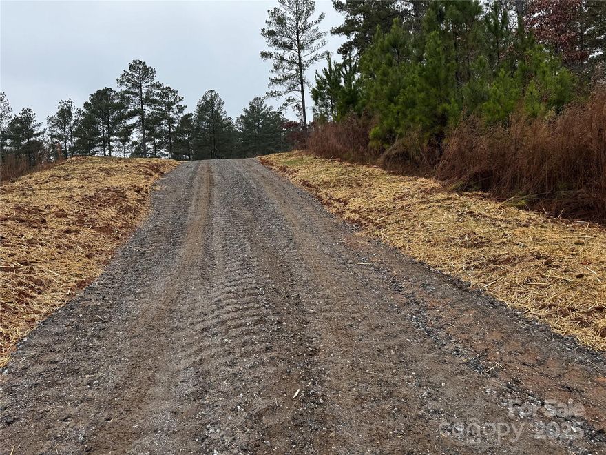 This 10± acre property—Lot 184 inside the gated Waterfront Club community—offers approximately 250 feet of creek frontage with the property line extending to the center of Stanford Creek, a wide and scenic stream that feeds into Lake Rhodhiss. A 30-foot-wide private gravel drive provides direct access to a level building site, surrounded by trees in a private setting. Public water and power is available from Scenic Lane, and a septic system will be needed. This lot is private and secluded, yet includes full access to all Waterfront Club amenities: Dockside Park with community dock and pavilion, lakeside pool and beach area, kayak launch, walking trails, and two gated entrances. With a survey already on file and very few creekfront lots remaining, this property is a rare opportunity to build your retreat in a thriving lakefront community in the foothills of North Carolina.