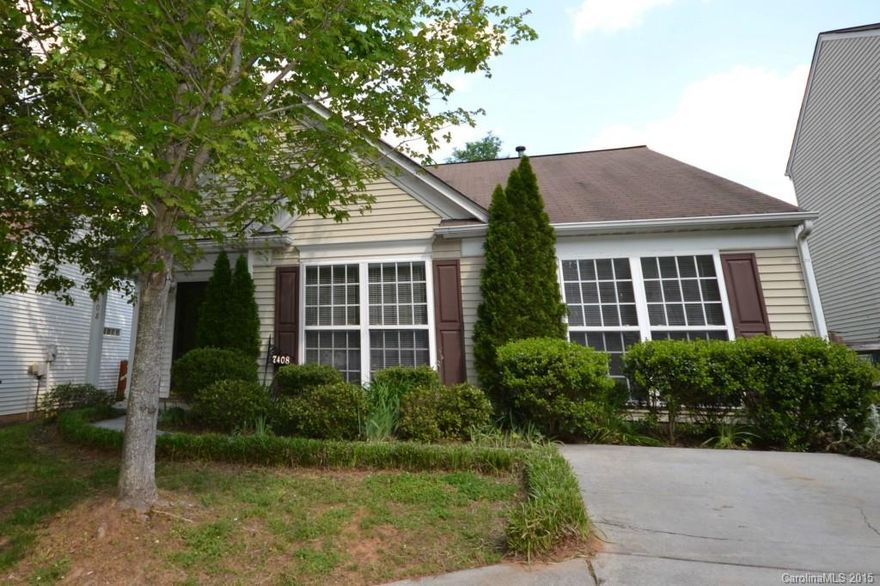 3 bed, 2 bath ranch w/ fenced yard and deck. Located just off IKEA exit on I-85, quiet location off dead-end street. Vaulted great room with open kitchen and breakfast area.  Large master bedroom w/ big closet and private full bathroom & water closet.  Two spacious secondary bedrooms on main with hall full bathroom.  Private backyard with hill, already fenced. Available now!