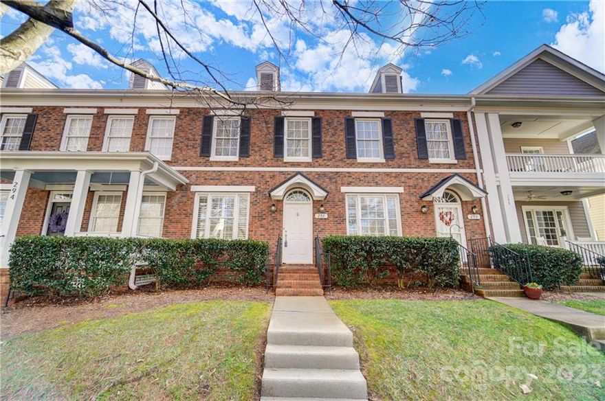 Beautiful 2 bedroom, 2.5 bath townhome in the sought after Baxter Village community in Fort Mill. Open floor plan features gas log fireplace in the great room, laminate wood floor on the main level and spacious kitchen with granite countertops. Two bedrooms on the second level each with their own full bath. Watch community events from your front door step and a short walk to the community pool, walking/bike trails, Towne Center and everything Baxter has to offer. New Hvac and Furnace, Interior is freshly painted, has new carpet and move in ready. Just minutes from Uptown Charlotte.