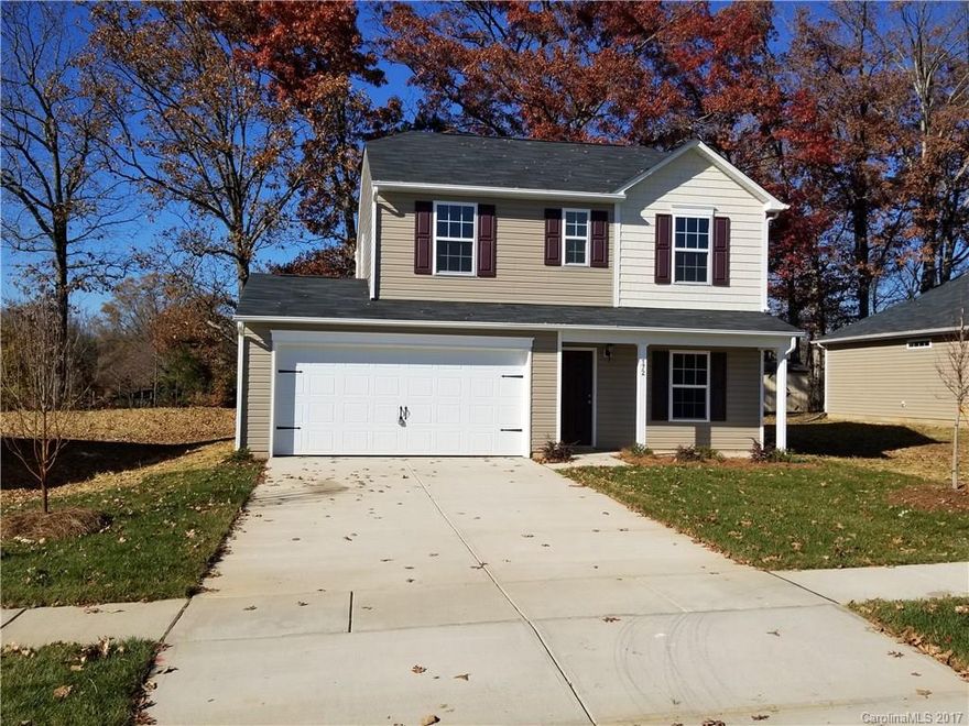 New Home in Lincolnton for Rent!  3 bedroom, 2.5 bath home, 2 car garage and covered front porch.  Kitchen offers plenty of cabinets, pantry and appliances, large den/dining combo, master suite w/walk-in closet, dual vanity, garden tub and shower, ample size secondary bedroom w/walk-in closets, nice lot and convenient location.  Small breed pets only.  No Smoking Unit.