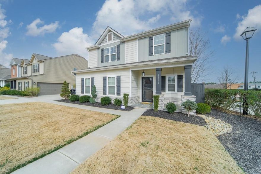 The perfect house in one of the best locations of the Cornelius/Lake Norman community. An easy walk to shopping, resturants & grocery stores this home is perfect for you. The floor plan is open with a lot of charm and all the finishes are well appointed and have been upgraded with beautiful taste. An open kitchen with an over sized island that provides seatng for four comfortably. The eat-in kitchen has plenty of room and makes breakfast, lunch or hosting a dinner party easy and fun. Move over into the family room and relax in front of a beautiful fireplace that is inviting and the center piece of this over sized room. The 1st floor really sets up nice for comfortable living and juist has a great feel to it. Upstairs you will find the Primary bedroom, a beautiful master bath and lage walk in closet. The three other bedrooms are just down the hall along with the laundry room and another full bathroom. This is a great opportunity on a beautiful home With NO HOA! Schedule a showing today!