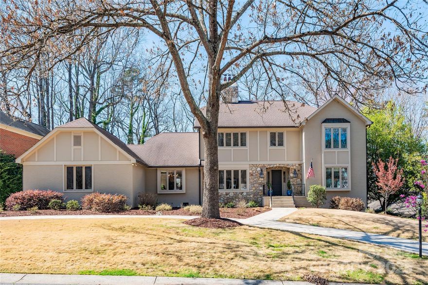 Welcome to 239 King Owen, a stunning single-family home in Cotswold area.The residence boasts almost 5,000 sq ft of thoughtfully designed living space, offering an exceptional combination of modern comfort and classic style.With 5 spacious bedrooms, primary on main, and 4.5 updated bathrooms, this home provides terrific space for relaxation and privacy. Step inside to discover an inviting interior featuring casement windows that flood the home with natural light. The kitchen opens to a generous living area w/a beautiful stone fireplace and built-ins, making this area ideal for hosting gatherings. Outside, enjoy the serene setting with a sparkling pool.The large screened porch is the perfect spot to entertain.Additional features include a full basement with a Murphy bed, a mini kitchen, and a large living space. The home has incredible storage throughout. Be sure not to miss the walkup attic in the garage!Don't miss the opportunity to make this exceptional property your own.