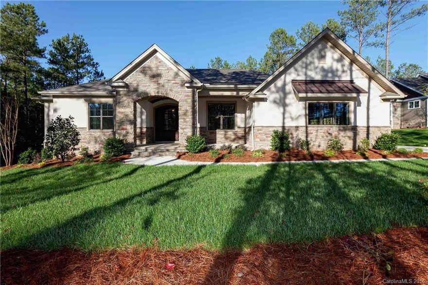 The Charles plan has everything you've been dreaming of! With this spacious ranch style home, you will be delighted with the spacious layout. Perfect for entertaining, or just enjoying your serene view of nature. The expansive covered back porch offers over 500 sqft of prime entertaining area featuring stainless stell grill and kitchen area, plus a fireplace. *Home pictured may be different. Stock Photos