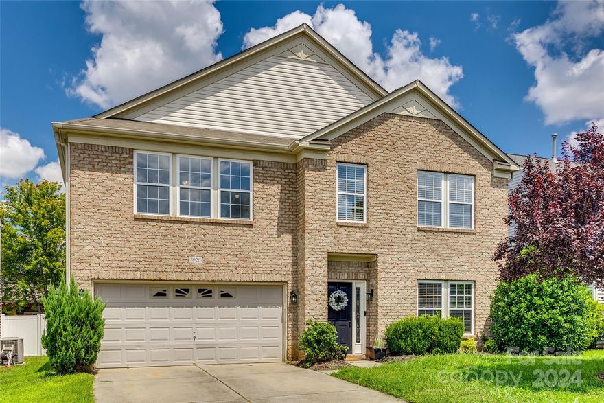 Be the first to see this large home boasting 4,322 sq. feet in Fort Mill, SC – First floor open concept main level bedroom with full bath as well as  dedicated office space and plenty of storage.   This home can  be used as 5 bed + Bonus or 6 Bedroom. This home includes a dual staircase plan, providing access to its two stories, wood burning fireplace used each year as well as washer dryer hookup on both first and second floor, large pantry and fenced in backyard. Newly installed stove, HVAC, dual zone, 2 thermostats “smart home”.  This home offers ample room for a large family or those who enjoy extra space. Located in the desirable Fort Mill school district, the property is part of a community that offers amenities such as a clubhouse, playground, and pool. The lot size is approximately 0.13 acres, providing a manageable outdoor space.