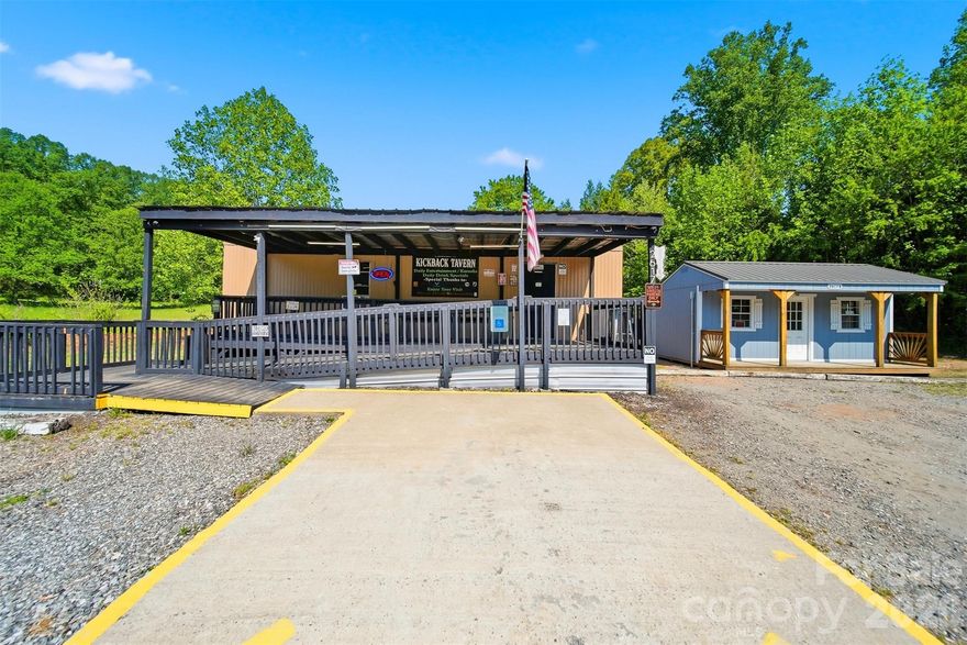 Turnkey bar opportunity ready for immediate operation! Situated on a spacious 0.96 acre lot, this commercial property offers everything you need to step in and start generating revenue from day one. The sale includes the established business, building, and land along with all inventory and equipment, making this a true plug and play investment. The property features a well maintained 864 SqFt bar setup that is efficiently laid out for patrons, plus an outdoor stage ideal for live music, events, and entertainment that can draw consistent crowds. An additional storage building on site provides convenient space for supplies or equipment. With nearly an acre of land, there’s also room for future growth or enhancements to further increase revenue potential. Whether you’re an experienced operator or looking to enter the hospitality industry, this all inclusive offering is a rare find with endless possibilities!