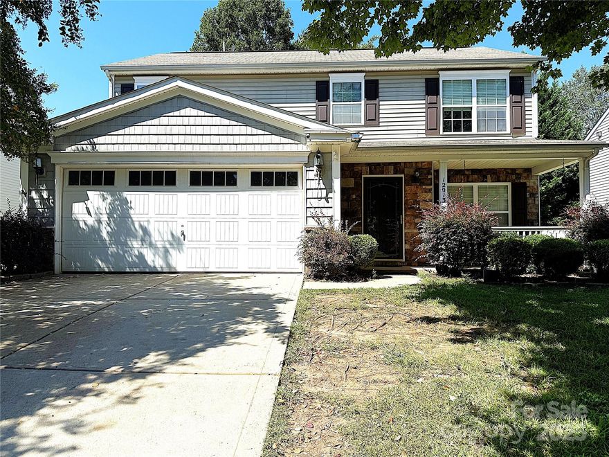 Well Maintained, Ready to move in 2 story home with 4bed/3 bath . Inside you can warm up by the cozy gas fireplace in the great room. The kitchen Island is an entertainers delight with granite countertops and a dinning area to seat extra guests. First floor bedroom and a full guest bath. Laundry is conveniently on the main floor right from the garage. Huge master on the second floor with 2 additional bedrooms and an office/workstation loft area. Walk out to the vinyl fenced in backyard and there is a cute storage shed.