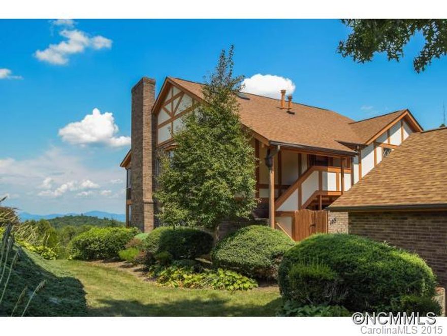 Fabulous view from Living and Master w/ sliders to screened porch.  Spacious rooms. Stacked stone fireplace in living room, window seat in dining.   Used as a get-away for 10 years.  Most high style furniture included.  Lots of closets, extra storage in basement. Clubhouse with pool. Move right in!