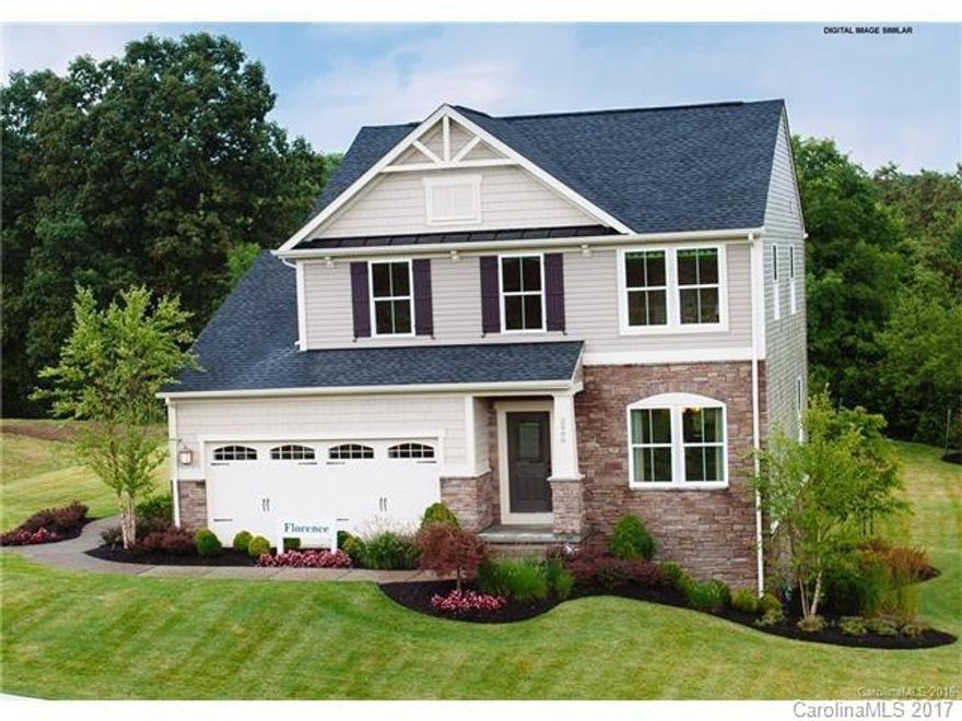 The foyer opens up immediately into the light-filled dining room/living room. The great room is large enough for any size gathering & is conveniently located to the kitchen. Kitchen highlights include granite countertops, 42” cabinets, stainless smooth top electric range, dishwasher & a microwave. Upstairs, you’ll discover 3 bedrooms, 2 bathrooms & a loft. Enjoy the resort style amenities! Home is to be built. Delivery date is subject to change.
