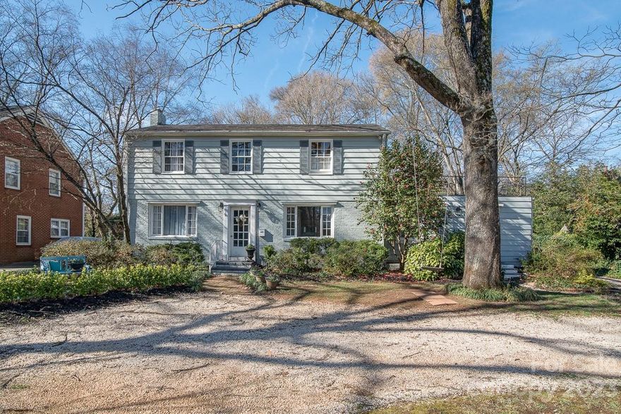 Opportunity for personalized renovations in the heart of Myers Park to make this your dream home. Large and flat private backyard with an English garden feel in a prestigious location.  This 4 bedroom, 2.5 bath traditional home boasts a  kitchen & butler's pantry/wine fridge that is an ideal place for entertaining. There have been multiple system upgrades - an upgraded electrical system in 2011 (no aluminum), upgraded plumbing, and HVAC in 2015. The home has great bones and newer systems but is in need of repairs and updates.  If your buyer is willing to do some work, this is the investment of a lifetime based on the land value alone. This home is for the million-dollar buyer with a vision for investment. A block from the corner of Providence and Queens Road, convenient walking distance to shopping, hospital, and uptown. No HOA. Photos from the previous listing. Please see relevant information in the Media section.  SEE ADDITIONAL MLS# 4049292