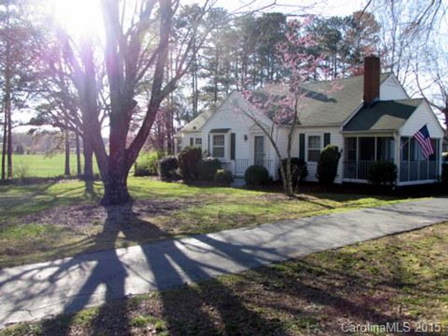 Location, location, location! Charming older home that is tastefully updated located in the Clover School District. This 3BR/1BA home offers spacious rooms, open living/dining room, screened rocking chair porch and much more. Over 1.5 acre lot with room to spread out containing a detached 1 car garage with plenty of storage. Don't miss out on this one!!!