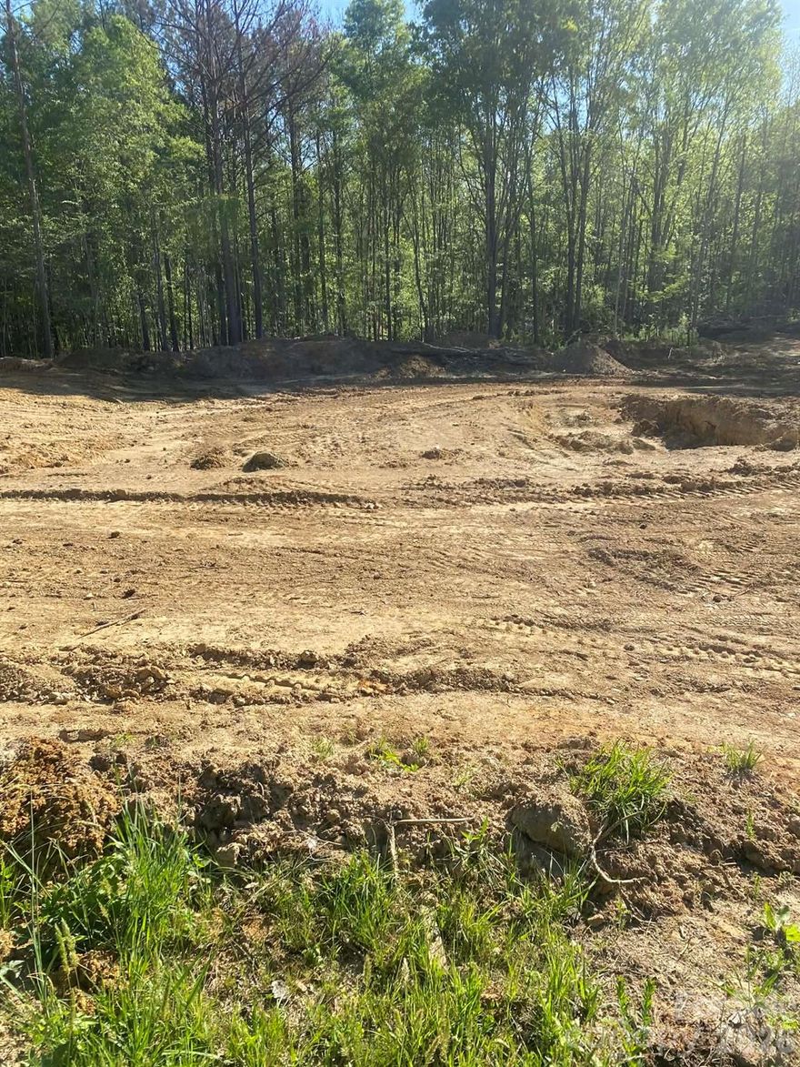 Beautiful lot available for immediate construction. The home pad is currently being finished prior to closing. County water and sewer are available also.